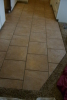 floor tilework in kitchen